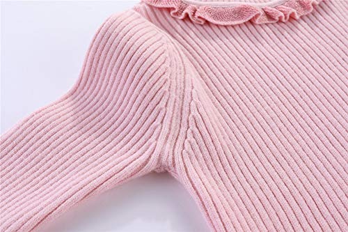 Mud Kingdom Girls Mock Neck T-Shirt Cute Ruffled Undershirt4