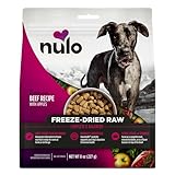 Nulo Freeze-Dried Raw Beef Recipe with Apples Complete and Balanced Dry Dog Food Kibble, 8 Ounce Bag