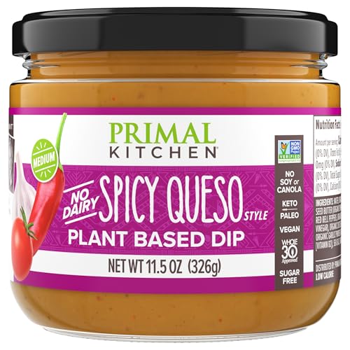 Primal Kitchen Dip Queso Spicy, 11.5 oz