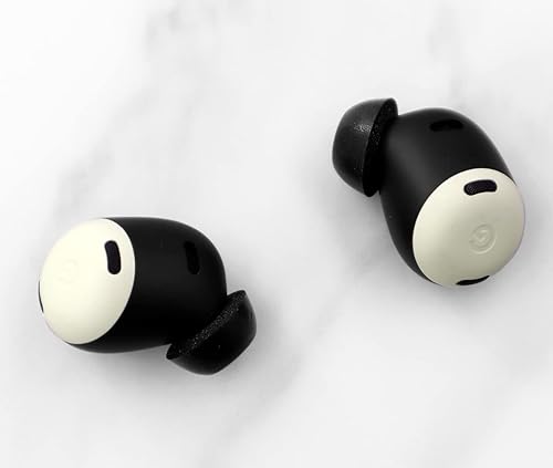 Miniatura 6 de Puntas de espuma viscoelástica compatibles con Pixel Buds Pro - 6 pares sin dolor de silicona que reducen el ruido y el ajuste cómodo en la funda,