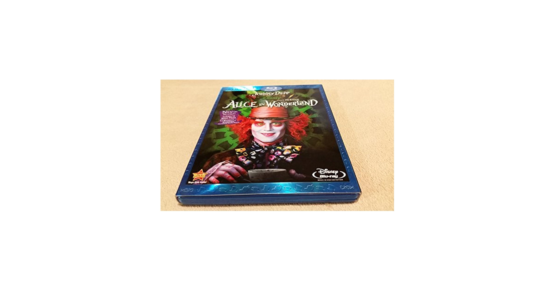 Amazon.com: Alice in Wonderland [Blu-ray] : Johnny Depp, Mia