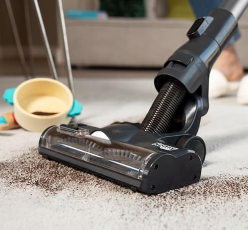 Numatic Henry Quick NQ100 Cordless Stick Vacuum, Grey, 300W 1 Litre - Includes 2 Batterys - Image 7