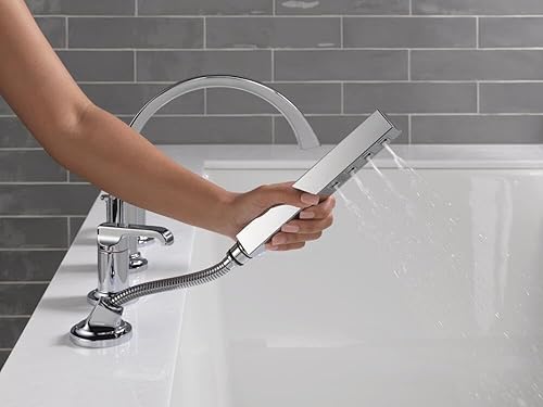 Miniatura 9 de Delta Faucet Tetra - Grifo de bañera romano dorado, grifo de bañera romano, grifo de bañera Delta Roman dorado, relleno de bañera, Lumicoat bronce