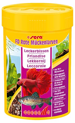 Sera FD Larvas Rojas de Mosquito 100 ML (9 g) XXX