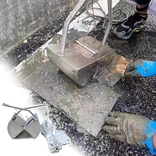 Seau de prélèvement de boue sédiments rivière lac acier 3 litres - 2