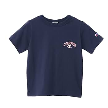 Amazon | [チャンピオン] Tシャツ キッズ 半袖 丸首 綿100