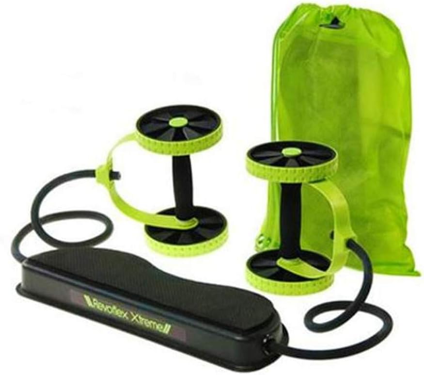 Revoflex Extreme Ab Power Roller Wheel Waist Slimming Core Exercise Equipment Trainer
