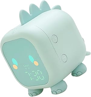 Garneck 1pc USB Cartoon Alarm Clock Radio Alarm Clock Kids Timer USB Timer Sleep Sound Machine Silicone Night Light LED Night Light Alarm Clock Nap Timer USB Alarm Clock Nap Timers Desktop