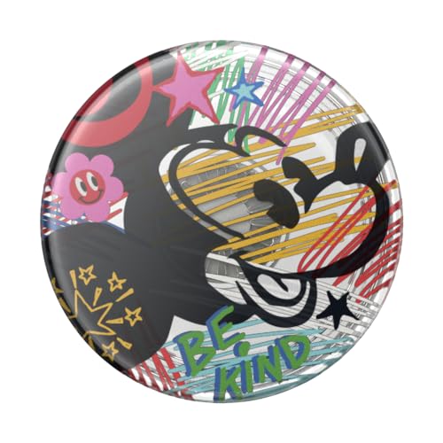 Pop Socket pour téléphone Disney Mickey Be Kind, poignée extensible et support de qualité - 5