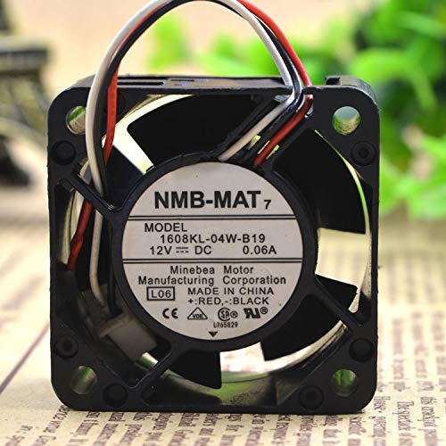 Ventilateur Refroidissement U40G12BHA5-52 A87 – 12V 0.08A, Double Roulement à Billes, Dimensions 40x40x20 Mm