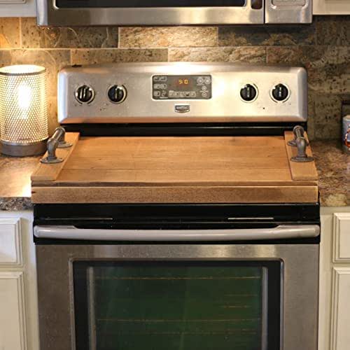 Gas Stove Top Cover, Raw Unfinished Noodle Board