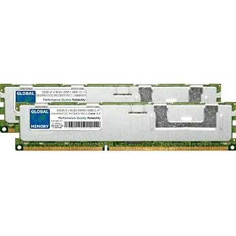 32GB 2 x 16GB DDR3 1600MHz PC3-12800 240-PIN ECC Registered DIMM RDIMM RAM Kit Compatible with Servers Workstations Motherboards Not for PCs 4 Range Kit Chipkill