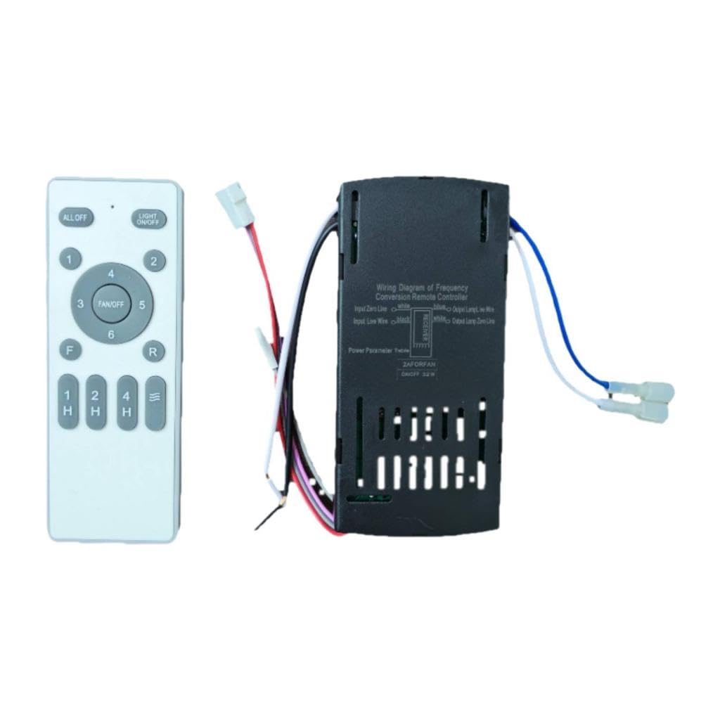 Kit de control remoto y receptor para ventilador de techo, controlador, interruptor y receptor para el hogar.