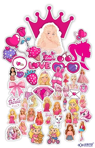 Image of Princess Sticker for Kids & Teens - Vinyl Decals | Waterproof Stickers for Laptops, Water Bottles, Bikes