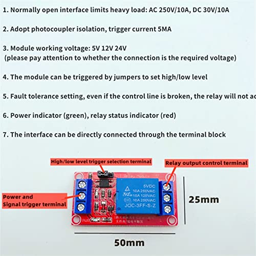 Module de relais 1 canal 12V pour éliminer les surtensions de circuit