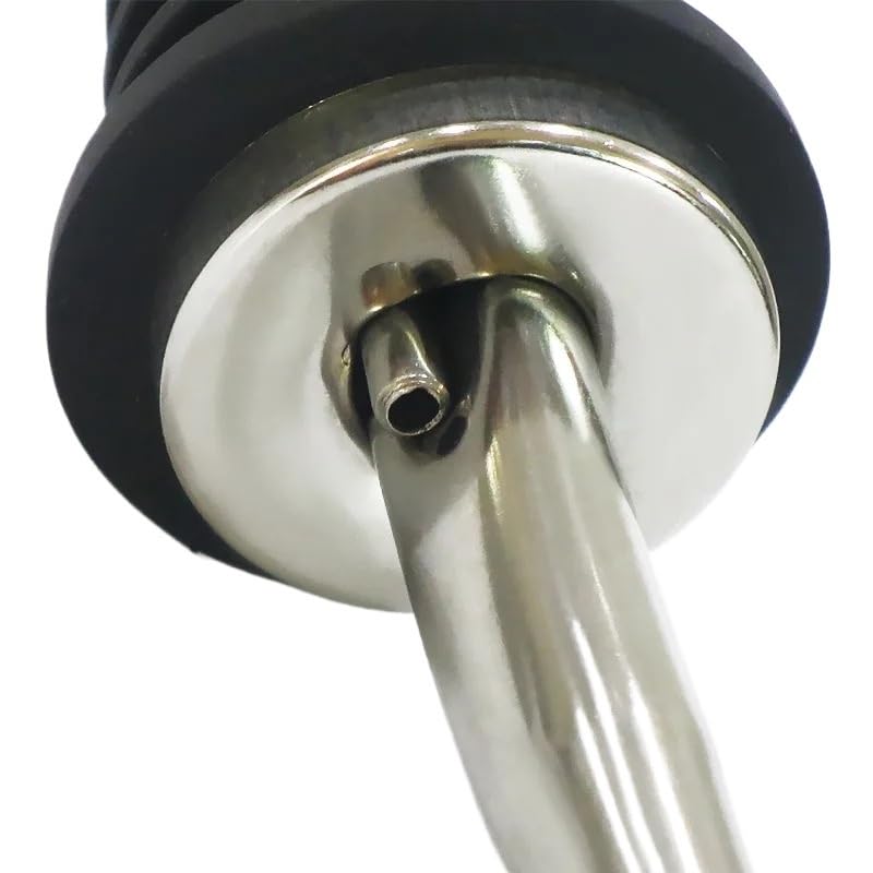 Verseur À Vin en Acier Inoxydable avec Capuchon De Protection, Bouchon De Bec Anti-Goutte, Ensemble D'accessoires for Vin De Bar(12 pcs White Gold)