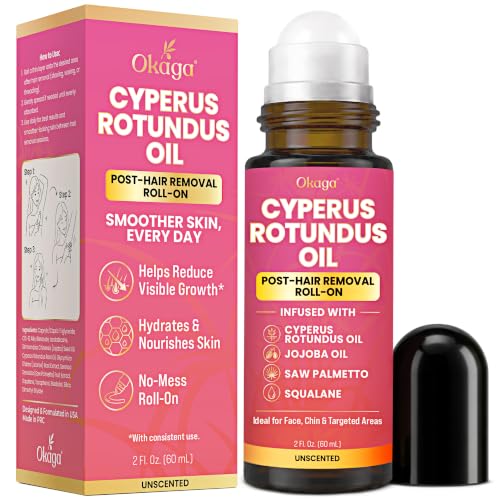 Okaga Cyperus Rotundus Oil Hair Removal Roll-On