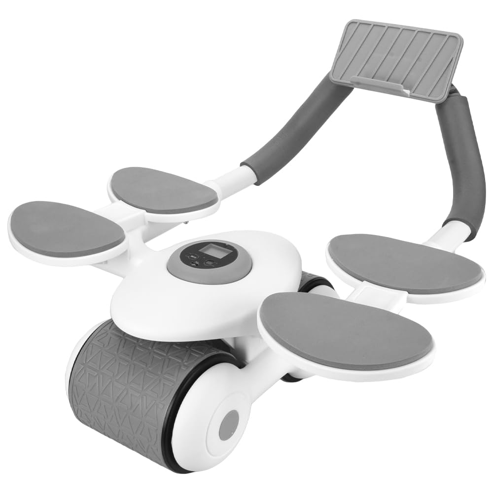 Amazon.co.jp: 【腹筋ローラー】自宅で筋トレ！お手軽 ながら 