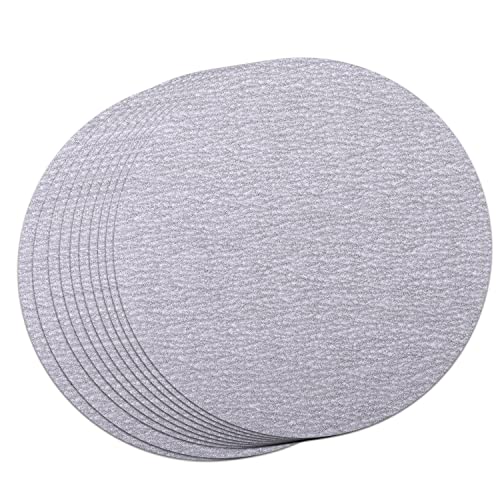 Utoolmart ディスクペーパー サンダー サンディングディスク サンドペーパー ダブルアクション マジック ペーパー 研磨 やすり 電動サンダー用 サンディングパット 木工用 ランダムアクションサンダー用 サンディング 研磨 サンダー用紙やすり丸型 #320 工木工生地研磨用 4インチ 外径 100mm 50枚