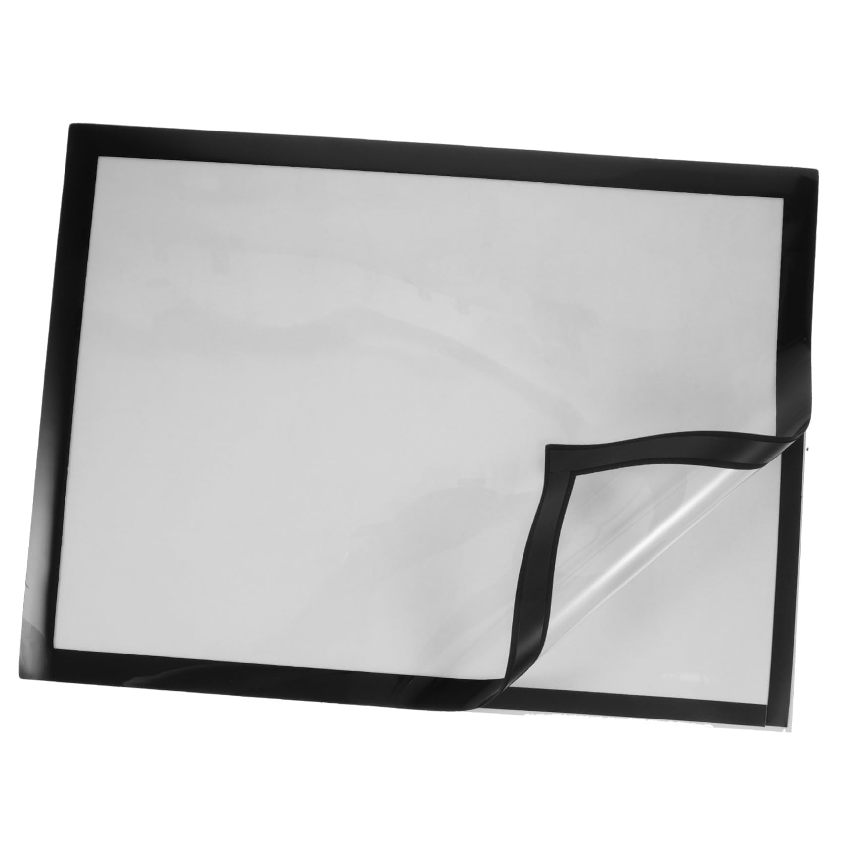 Housoutil Magnetic Photo Frame Self Adhesive Canvas Frame for Wall Fridge Durable Break Resistant Design for Home Decor Lightweight Easy to Use