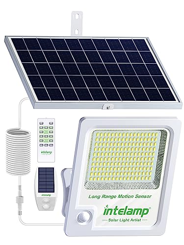 intelamp Solar Security Lights Outdoor 3000LM