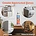 Ballsill Cat Deterrent Spray for Indoor and Outdoor, Cat Scratch Deterrent for Furniture Protection, Sofas, Rugs, Curtain, Cats Behavior Training Aid, with Natural Ingredients, 5.07 Fl Oz