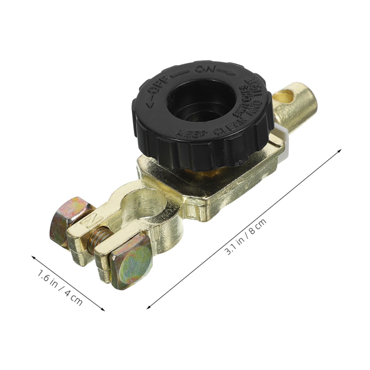 Zerodeko Battery Protection Post Battery Disconnect Isolator for Cars Trucks Rvs Boats
