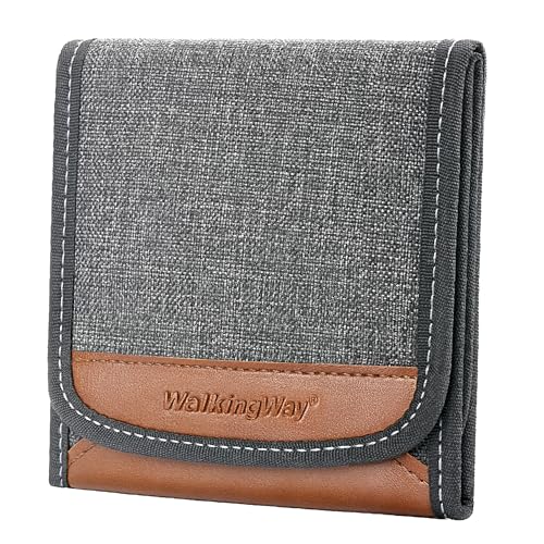 Walking Way Bolsa de Filtro de Lente Plegable para 3 Filtros de Diámetro de hasta 82 mm, Impermeable Estuche de Filtro, Funda de Filtro