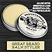 Mountaineer Brand Natural Mustache Wax | Original (Cedar Fir) Blend Scent | Made in West Virginia | Long Lasting Hold | Smooths, Conditons, Styles | Organic Moustache Balm | 2oz