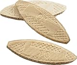 wolfcraft 2922405 Compressed Wafer Shaped Wood Joining Biscuits, #10, 50 Piece Bag