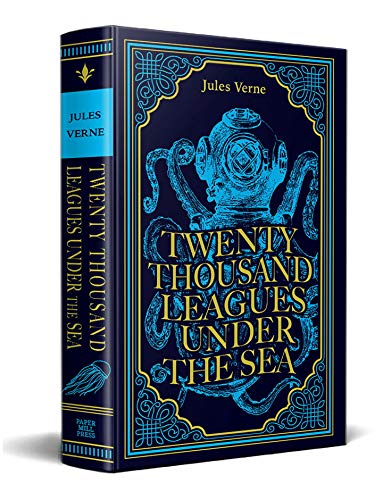 Twenty Thousand Leagues Under the Sea, Jules Verne Classic Novel, (Captain Nemo, Ocean Adventure Tale), Ribbon Page Marker, Perfect for Gifting - Image 3