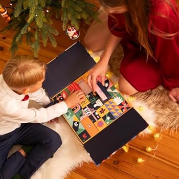 United Oddsocks Oddsocks Calendrier De L'Avent Pour Homme Chaussettes De Noël – Boîte De 12 – 39–46