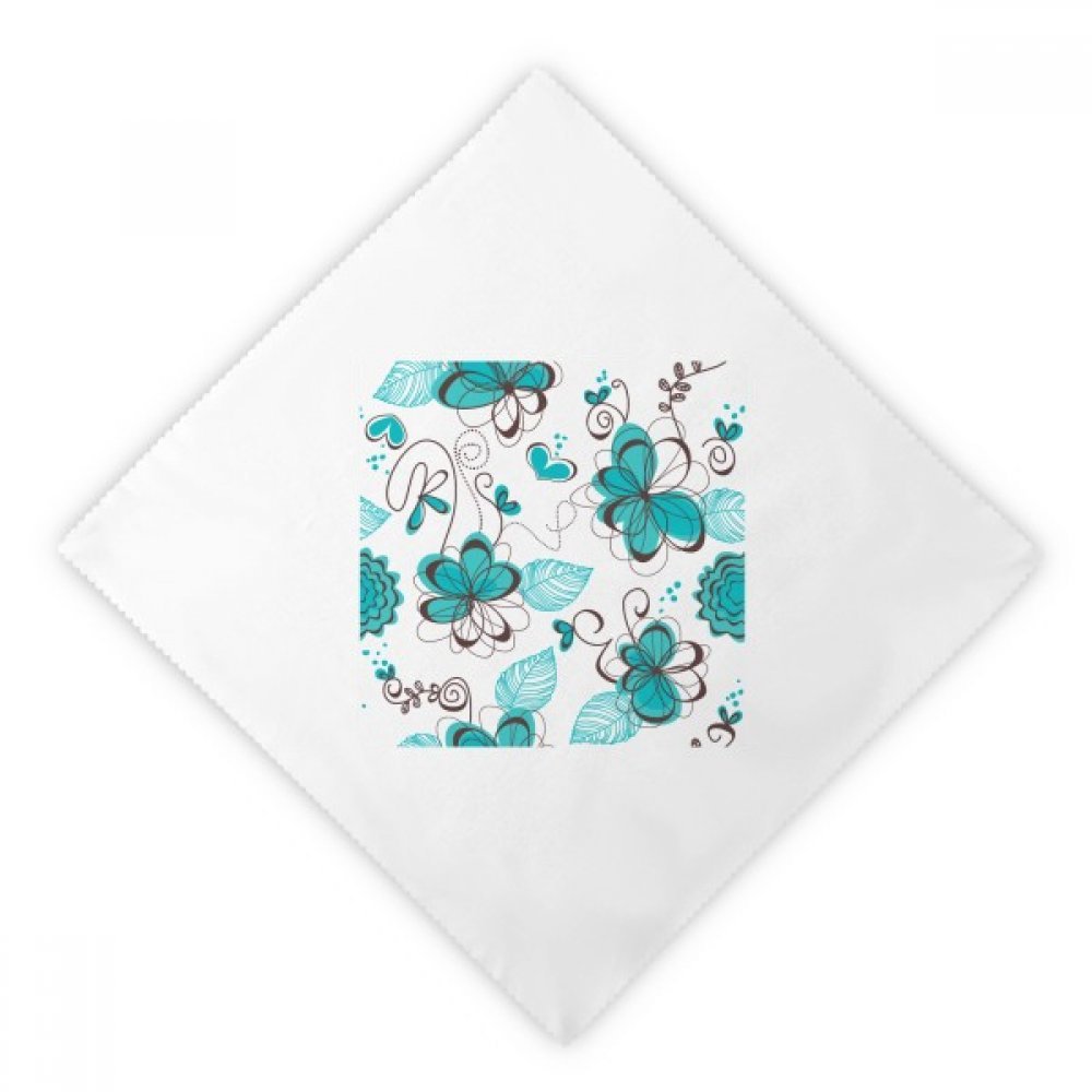 Servilletas de cena reutilizables y ecológicas con estampado floral botánico de 2 piezas