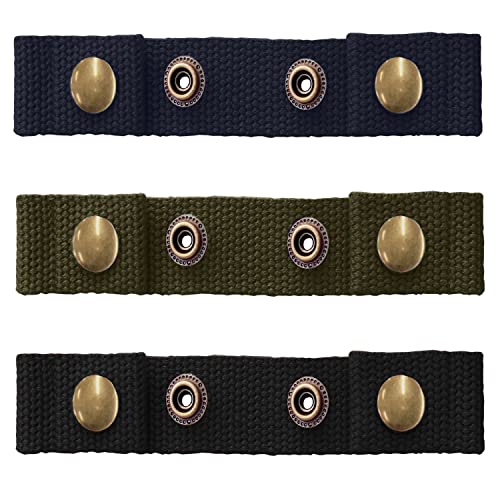 Sister Selected Little Toddler Waist Belt For Boys+Girls Big Baby Kids Snap Belts Canvas No Buckle/Not Elastic/Non Stretch. (No. 1) #TOP6