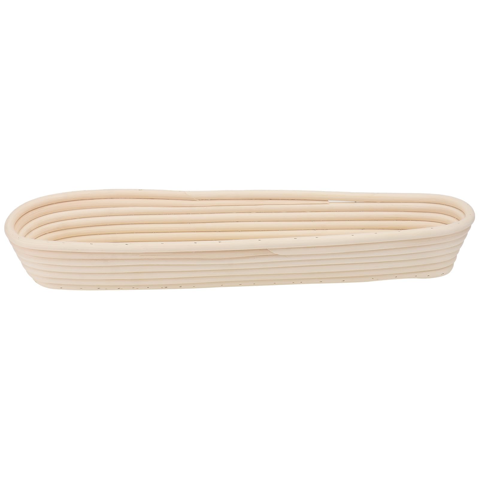 Cesta de Fermentación para Pan Larga de Ratán Reutilizable y Lavable, Molde para Hornear Adecuado para Hacer Pan en Casa