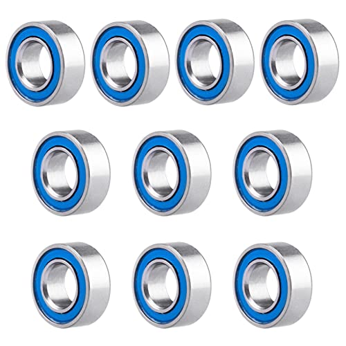 Gohobby U3G0365-377 Rc Ball Bearings 10-Pack Bearing Steel And Double Rubber Sealed Miniature Deep Groove Ball Bearings thumb #2