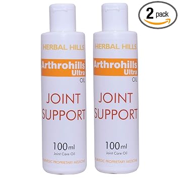 Herbal Hills Arthrohills Ultra Oil | Pack Of 2 (100 ml each) | Joint Pain Relief Oil | Joint health supplement | Joint care supplement