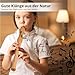 Wooden Soprano Recorder With Baroque C Key For Kids, Beginners, And Adults, German-Style With Case And Accessories