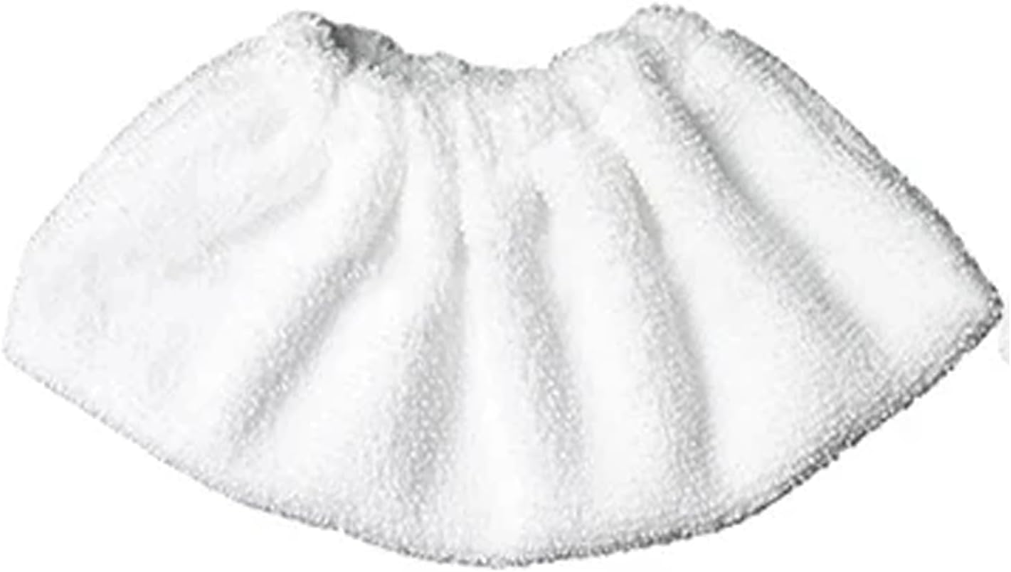 Chuancheng 13 PCS Microfiber Cleaning Mop Pads Accessories Kit for Karcher Easyfix SC2 SC3 SC4 SC5 Steam Cleaner Replacement Parts, 1 Steam Scraper Nozzle, 4 Mop Cloths, 4 Mop Pads, 4 Round Brushes