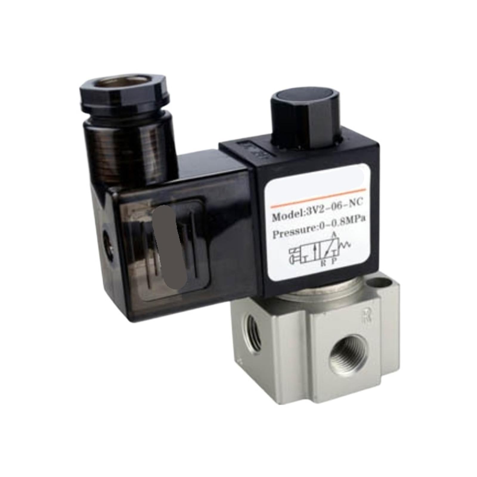 Électrovanne 3V206NCA résolvant les pertes de pression dans votre circuit pneumatique 3V2