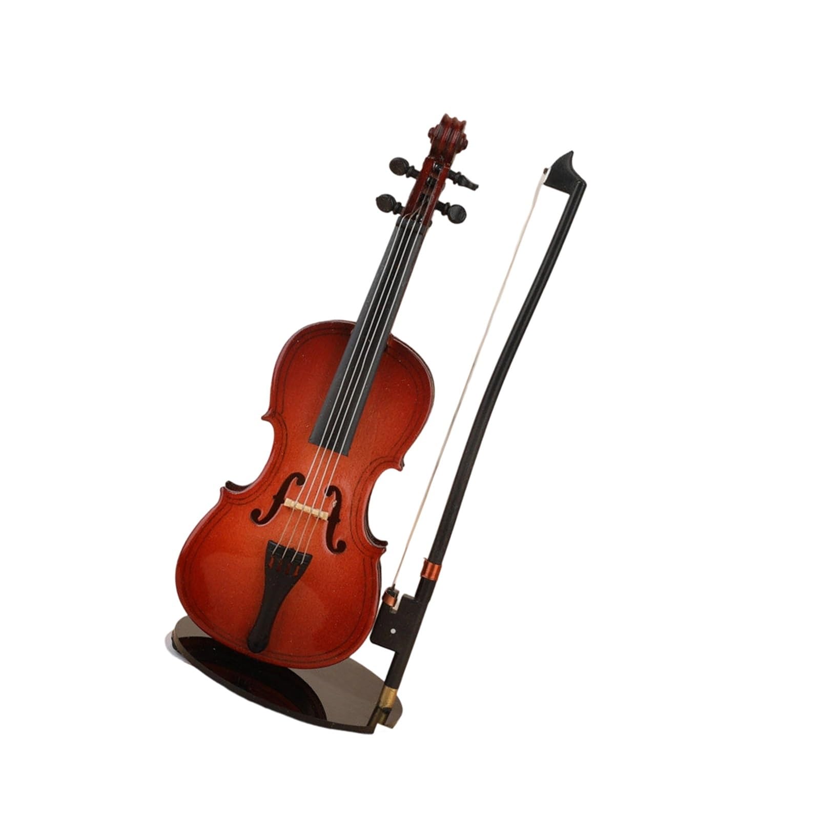 ZXFJYUIP Musical Instrument Figurines Piano Models Folk Guitars Saxophones French Horns Drum Set(8)