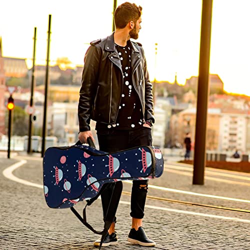 Housse de transport étanche pour guitare avec bandoulière réglable – Aquarelle – Motif hippocampes – Rayures vertes… - Les Beatles, Paul McCartney, John Lennon, RIngo Starr, George Harrison Housse de transport étanche pour guitare avec bandoulière réglable - Aquarelle - Motif hippocampes - Rayures vertes… – Image 7