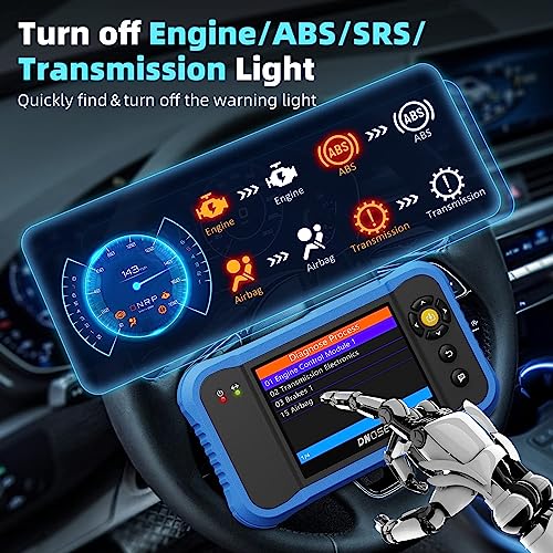 2023 Enhanced Obd2 Scanner Dn606 Engine Abs Srs Transmission Diagnostic Scan Tool Easiest-To-Use Airbag Car Scanner Quick Free Update Code Reader Full Live Data Car Diagnostic Scanner For Car #TOP2