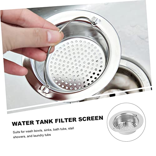 Colador para fregadero cocina acero inoxidable 3.46 pulg miniatura 6