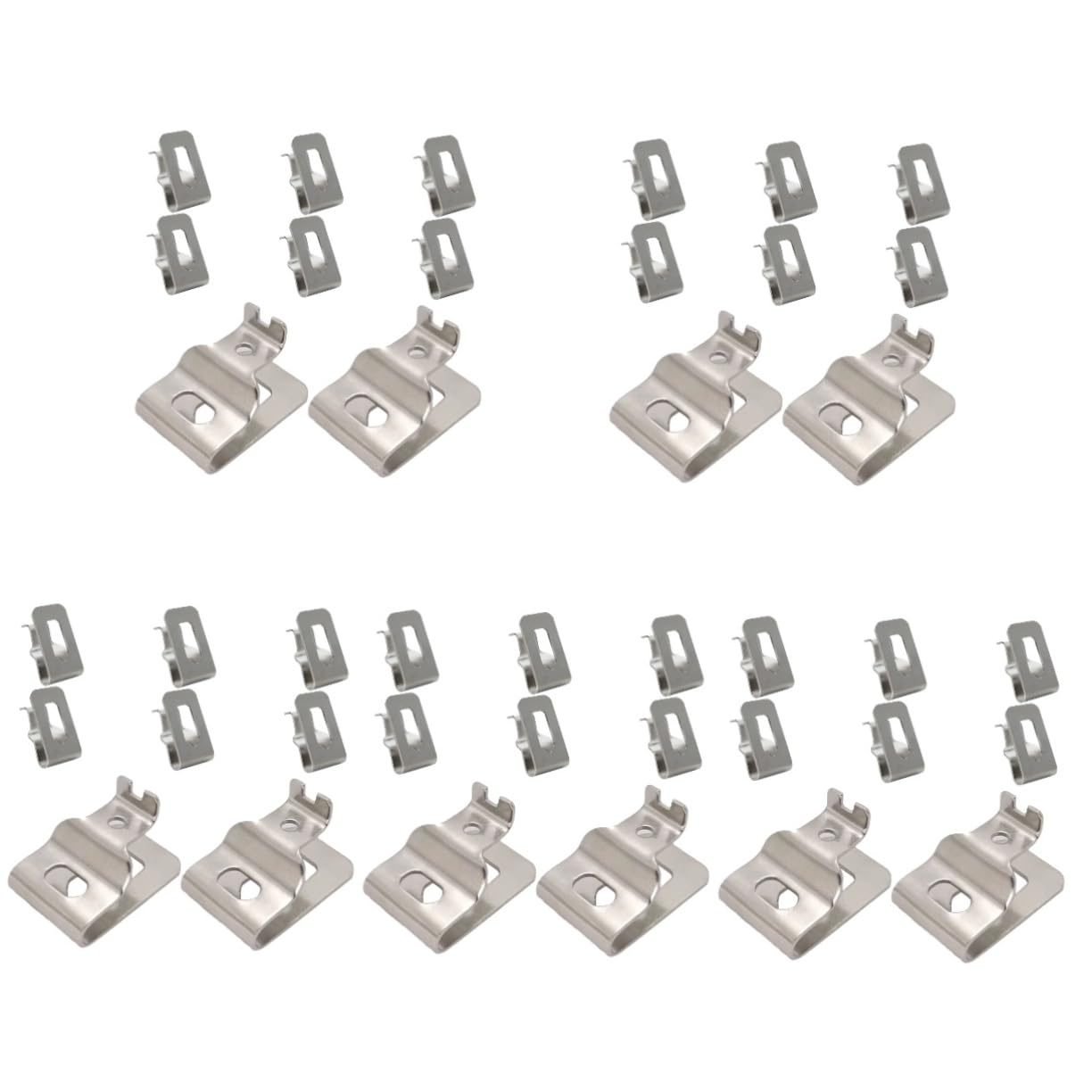 UKCOCO 40pièces De Ceinture Acier pour Outils Électriques Clip De Ceinture pour Perceuses Et Outils