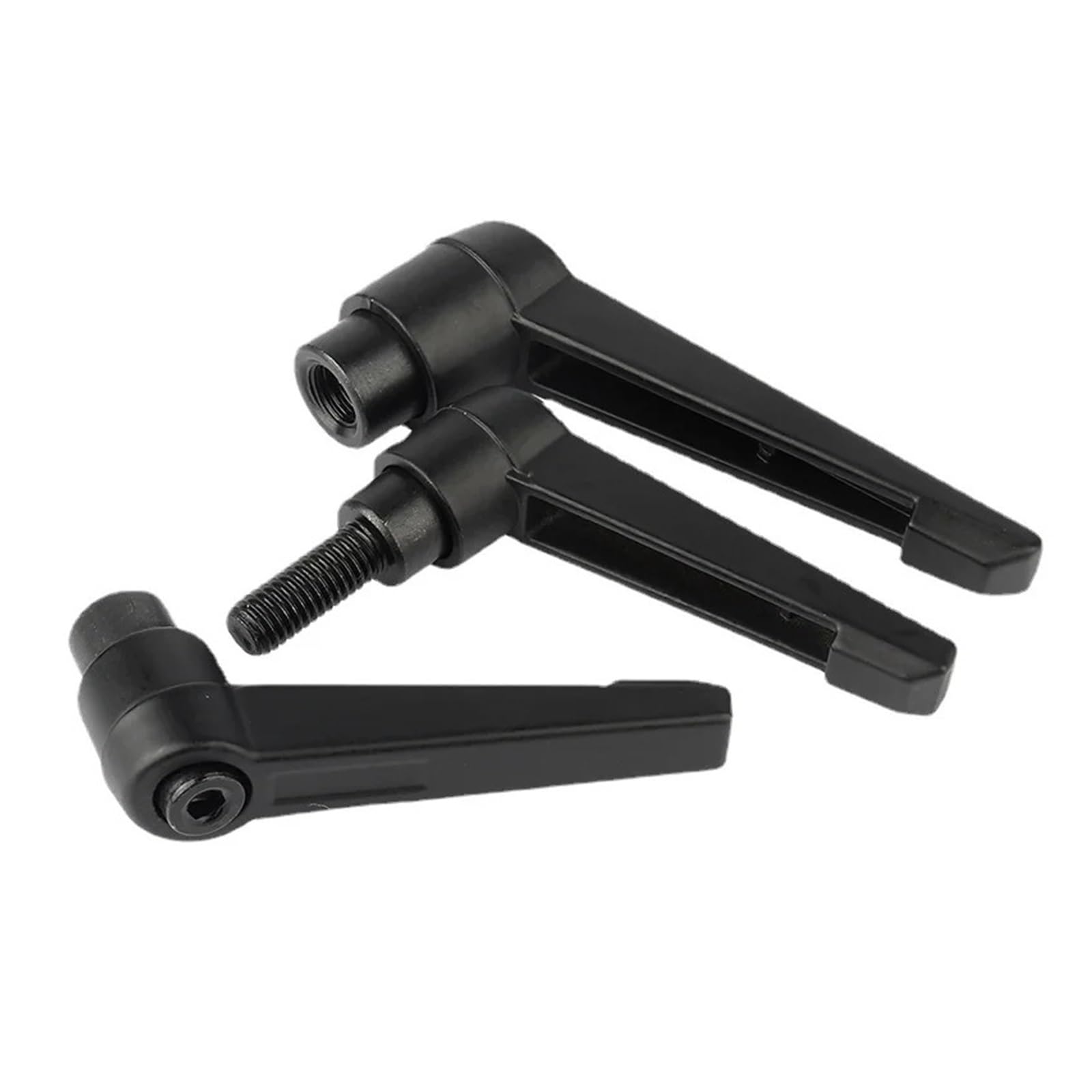 Palanca de Sujeción Mango M4-M16 Rosca Macho Externa L | Palanca de sujeción ajustable for equipos de maquinaria, proyectos de bricolaje, diseño ergonómico resistente(M16X50)