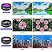 Phone Camera Lens,10 in 1 Cell Phone Lens Kit 0.63 Wide Angle Lens+0.36 Wide Angle Lens+198°Fisheye Lens+20X Macro Lens+15X Macro Lens+Star Filter+CPL+Kaleidoscope Lens+Telephoto Lens+Flow Filter