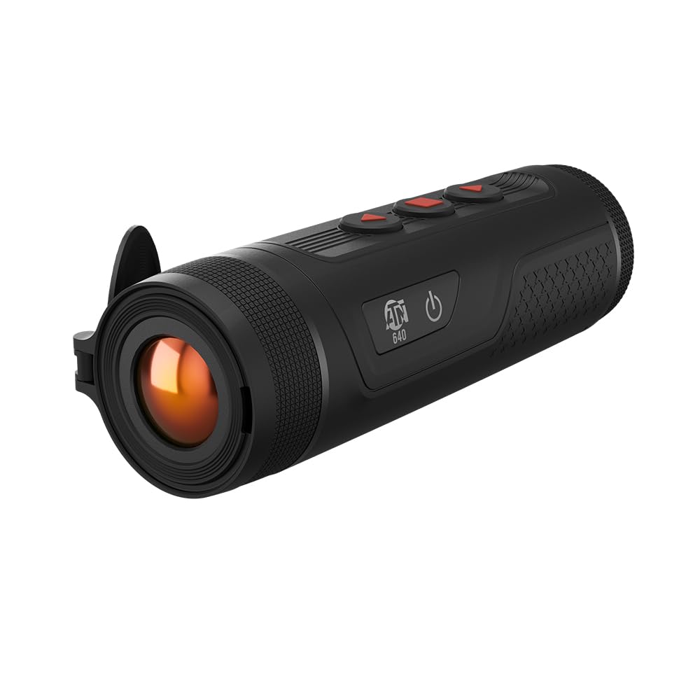 ATN BlazeTrek - Monocolo termico da caccia, sensore 384 x 288/640 x 512, 50 Hz, 12 μm, 25 mK, display AMOLED 800 × 600, estrazione oculare da 15 mm, batteria 7+ ore, USB Type-C, IP67, leggero (640 x