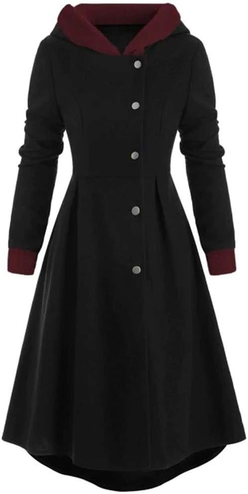 Women's Hooded Victorian Trench Coat Vintage Kuwait Ubuy