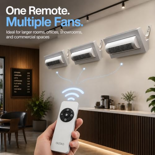 oltao Aeroturbine Bladeless Ceiling Fan - Image 7
